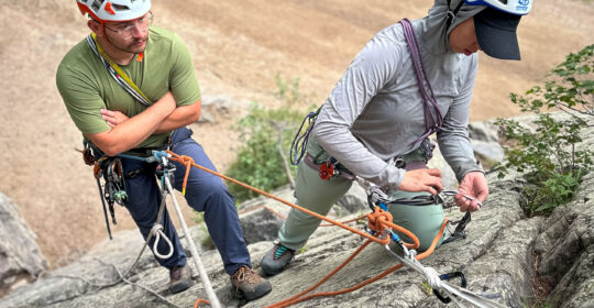 rescue skills rock climbing